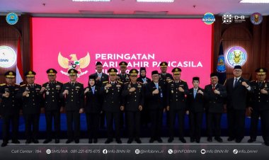 BNN Peringati Hari Lahir Pancasila 2026, Teguhkan Komitmen Menjaga Persatuan dan Perdamaian