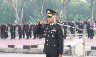 Semangat Pancasila Pemersatu Bangsa, Polresta Barelang Gelar Upacara Peringatan Hari Lahir Pancasila 2026