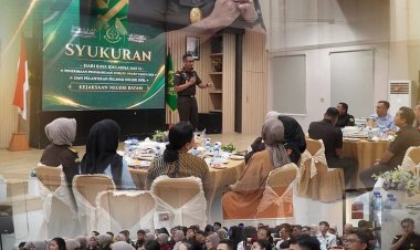 Kejari Batam Gelar Syukuran Idul Adha, Rayakan Prestasi Komjak Awards dan Pelantikan PNS Baru