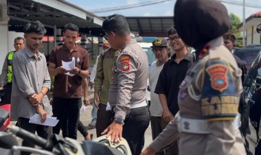 Satlantas Polres Karimun Panggil Orang Tua, Knalpot Brong Ditertibkan Lewat Pendekatan Persuasif