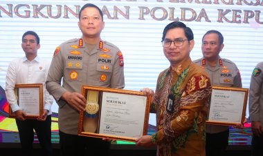 Kapolresta Barelang Terima Penghargaan pada Kegiatan Program JKN BPJS Kesehatan