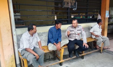 Basembang Bacarite Kamtibmas, Satbinmas Polres Lingga Serap Aspirasi dan Beri Edukasi Masyarakat
