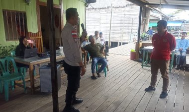 Polsek Daik Lingga Dukung Musyawarah Pembangunan Infrastruktur Kelurahan Pancur