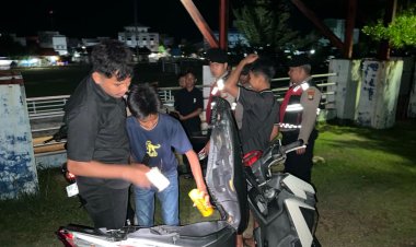 Polsek Dabo Singkep Gelar Patroli Cipta Kondisi, Wujudkan Situasi Kamtibmas Aman dan Kondusif