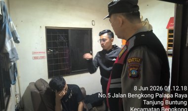 Respon Cepat Layanan Polisi 110, Polsek Bengkong Amankan Terduga Pelaku Pencurian