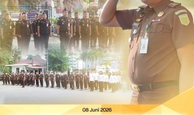 Kasi Intelijen Pimpin Apel Pagi, Kejari Batam Teguhkan Disiplin dan Tanggung Jawab Pegawai