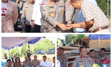 Kapolda Kepri Pimpin Peletakan Batu Pertama Gedung Serba Guna Polda Kepri TA 2026