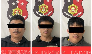 Kurang dari 24 Jam, Polisi Ringkus Tiga Pelaku Pencurian Handphone Berkat Laporan 110