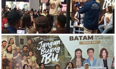 Gala Premiere Film "Jangan Buang Ibu" Disambut Antusias Ribuan Warga Batam