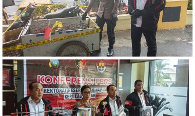 Polda Kepri Ungkap Pelaku Pencurian Besi Drainase Terowongan Pelita, Terancam 7 Tahun Penjara