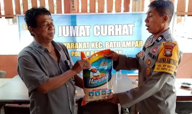 Jumat Curhat Polsek Batu Ampar, Ajak Warga Jodoh Square Perkuat Sinergi Kamtibmas