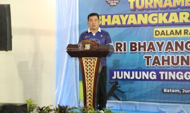 Wakapolda Kepri Resmi Buka Turnamen Padel Dalam Rangka HUT Bhayangkara Ke-80 Polda Kepri
