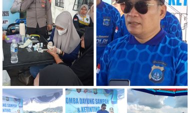 Lomba Dayung Sampan dan Ketinting Piala Kapolda Kepri 2026 Meriahkan Hari Bhayangkara ke-80