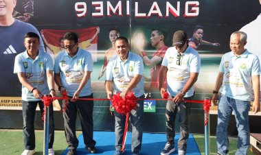 GOR Gemilang Polda Kepri Diresmikan, Kapolda Buka Turnamen Badminton Kapolda Cup 2026