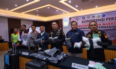 BNN, Bea Cukai Soekarno-Hatta dan Polri Bongkar Jaringan Penyelundupan Narkotika Internasional