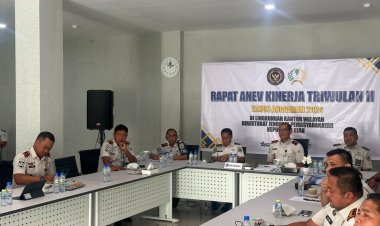 Karutan Batam Paparkan Capaian Kinerja dan Inovasi Layanan pada Rapat Anev Triwulan II Tahun 2026