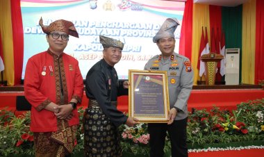 Rekaman Audiovisual Gurindam 12 Antar Kapolda Kepri Raih Penghargaan Sekalung Budi