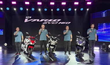 Evolusi Terbaru, AHM Hadirkan Skutik Sporti New Honda Vario Evo 160