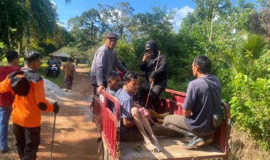 Sinergi Tim Gabungan Berhasil Temukan Lansia Hilang di Singkep Barat