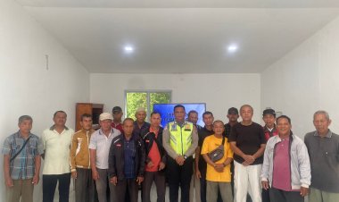 Satlantas Polres Lingga Edukasi Safety Riding kepada Staf Kantor Imigrasi Dabo Singkep