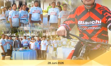Kejari Batam Hadiri Seligi Funbike 2026, Perkuat Sinergi Antarinstansi Sambut Hari Bhayangkara ke-80