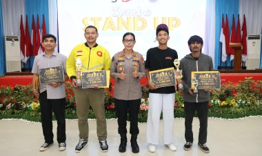 Stand Up Comedy Meriahkan Hari Bhayangkara ke-80, Wakapolda Kepri: Polri Terbuka Terhadap Kritik