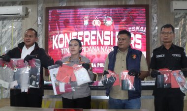 Polres Karimun Ungkap Tiga Kasus Pencurian, Serta Amankan Narkotika Jenis Sabu
