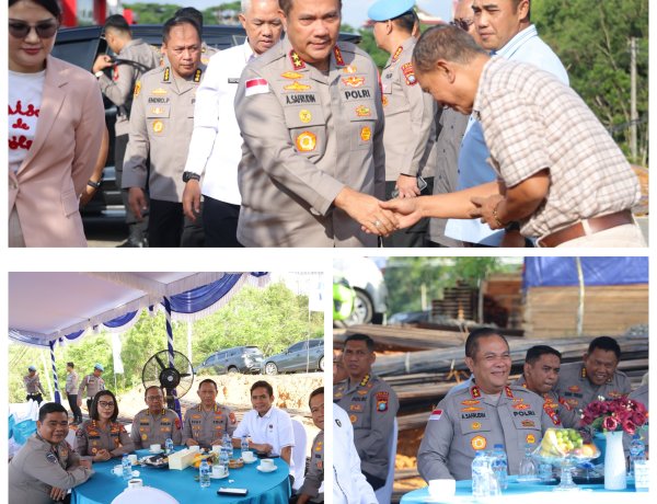 Kapolda Kepri Pimpin Peletakan Batu Pertama Gedung Serba Guna Polda Kepri TA 2026