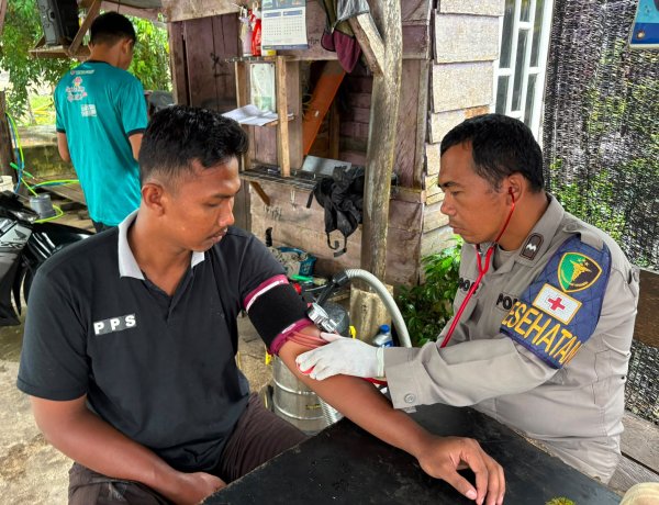 Polri Untuk Masyarakat, Bakti Kesehatan Warnai Peringatan Hari Bhayangkara Ke-80