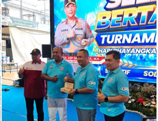 Kapolda Kepri Buka Turnamen Domino Kapolda Kepri Cup 2026, Nobar Piala Dunia dan Salurkan Bantuan Sosial Sambut Hari Bhayangkara Ke-80