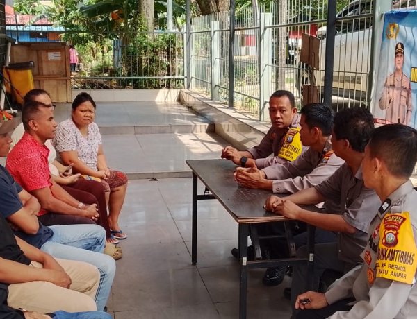 Minggu Kasih Kamtibmas Polsek Batu Ampar Ajak Warga Sei Jodoh Jaga Keamanan Lingkungan