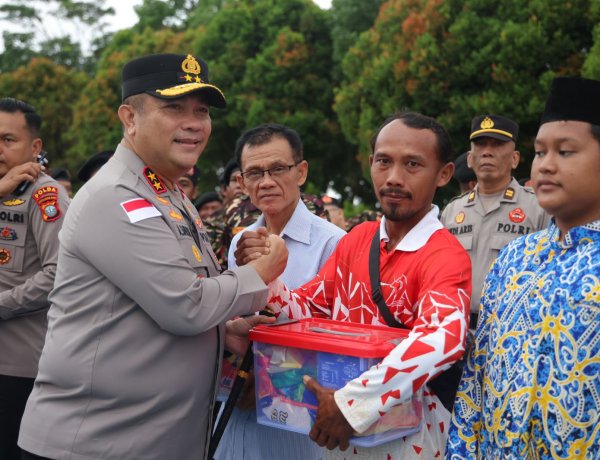 Apel Sabuk Kamtibmas Polda Kepri Perkuat Kolaborasi Wujudkan Keamanan Daerah