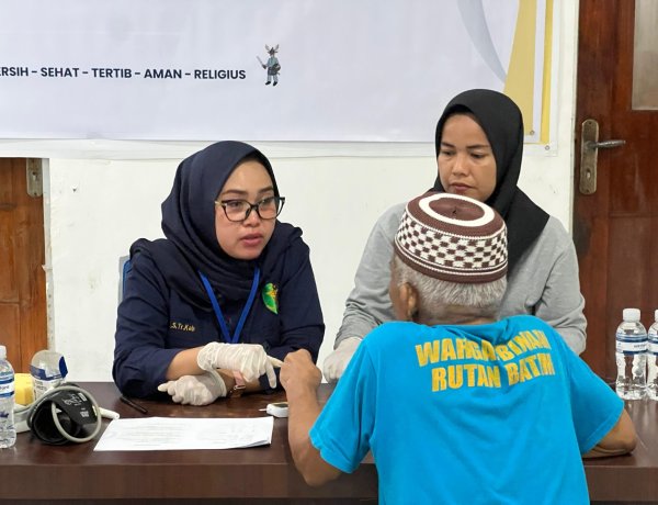 Polri untuk Masyarakat, Polresta Barelang dan Rutan Batam Gelar Pemeriksaan Kesehatan Gratis bagi Warga Binaan