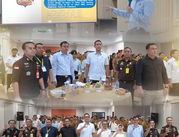 Kejari Batam dan BPJS Ketenagakerjaan Sosialisasikan Perlindungan Pekerja Konstruksi dalam Pengadaan Barang/Jasa Pemerintah