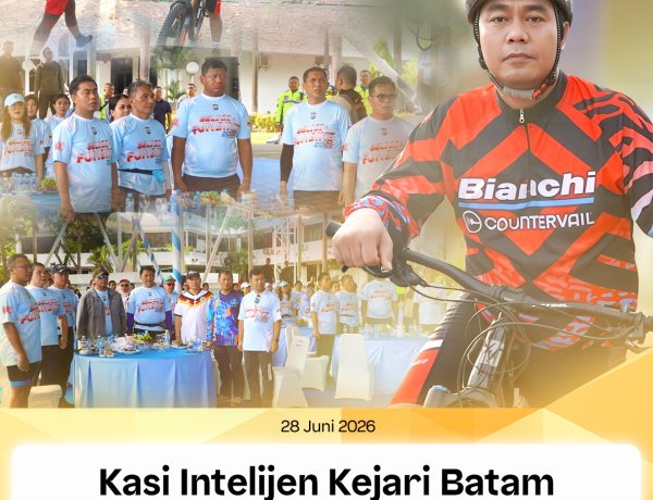 Kejari Batam Hadiri Seligi Funbike 2026, Perkuat Sinergi Antarinstansi Sambut Hari Bhayangkara ke-80