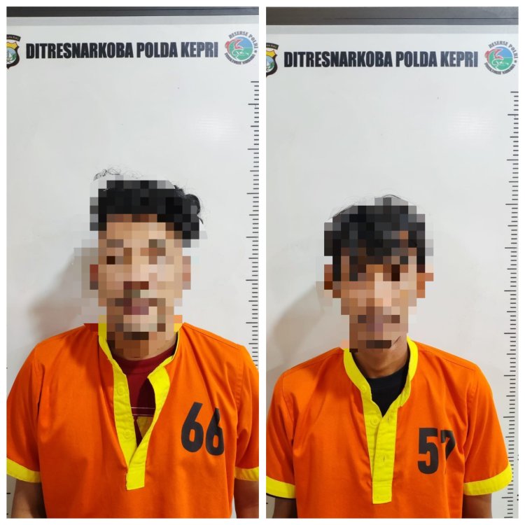 Ditresnarkoba Polda Kepri Bongkar Jaringan Sabu di Batam, Dua Pengedar Ditangkap