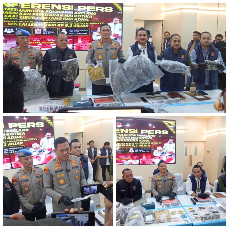 Polresta Barelang Ungkap Kasus Narkoba Selama Libur Idul Adha: 12 Tersangka Diamankan, Barang Bukti Bernilai Lebih Rp8,2 Miliar