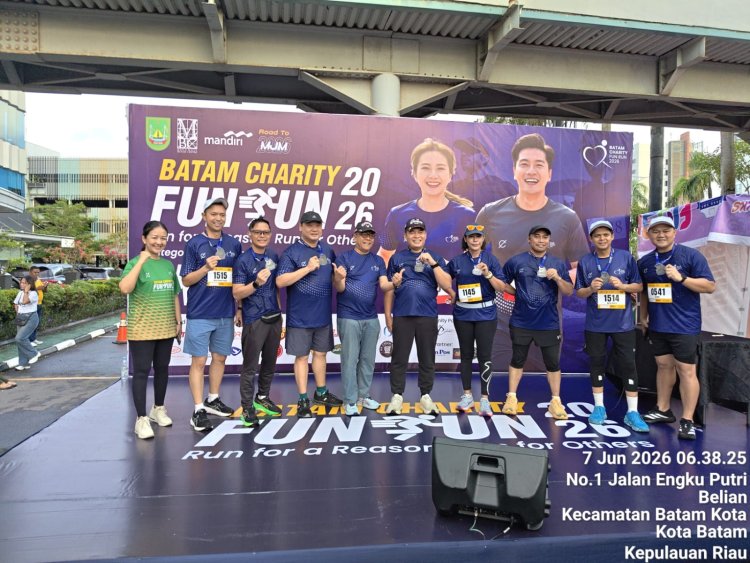 1.500 Pelari Meriahkan Batam Charity Fun Run 2026, Pengamanan Polresta Barelang Berjalan Optimal