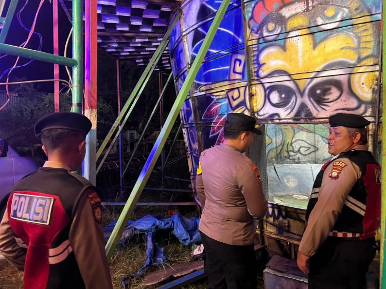 Patroli Malam Sat Samapta Polres Lingga, Antisipasi Premanisme dan Gangguan Kamtibmas di Kawasan Industri serta Sentra Ekonomi