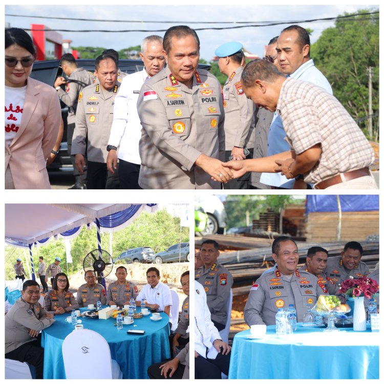 Kapolda Kepri Pimpin Peletakan Batu Pertama Gedung Serba Guna Polda Kepri TA 2026