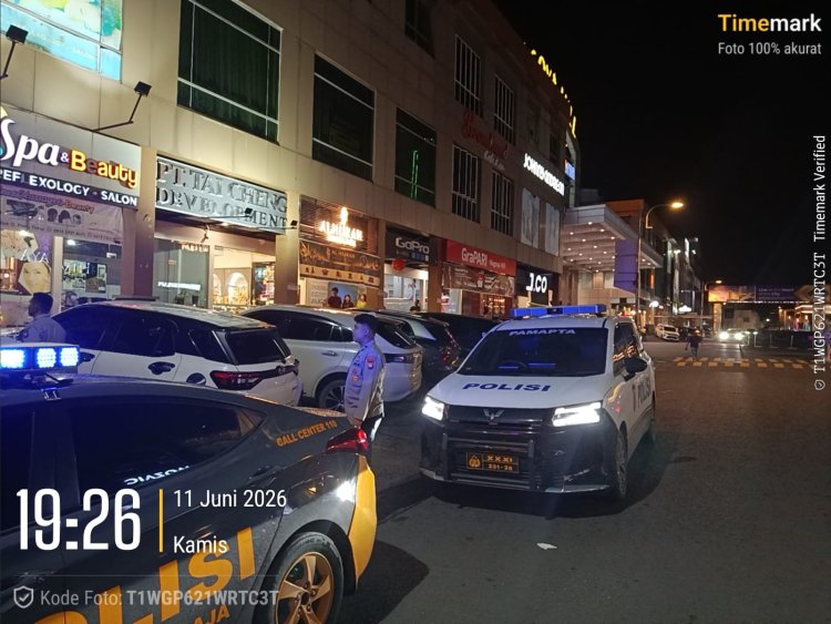 Respons Cepat Laporan Layanan Polisi 110, Personel Pamapta Polresta Barelang Amankan Terduga Pelaku Pencurian di Lubuk Baja