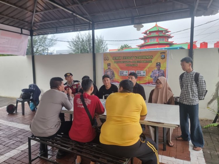 Polsek Bengkong Dekat dengan Masyarakat Melalui Jumat Curhat, Serap Aspirasi Demi Pelayanan Presisi