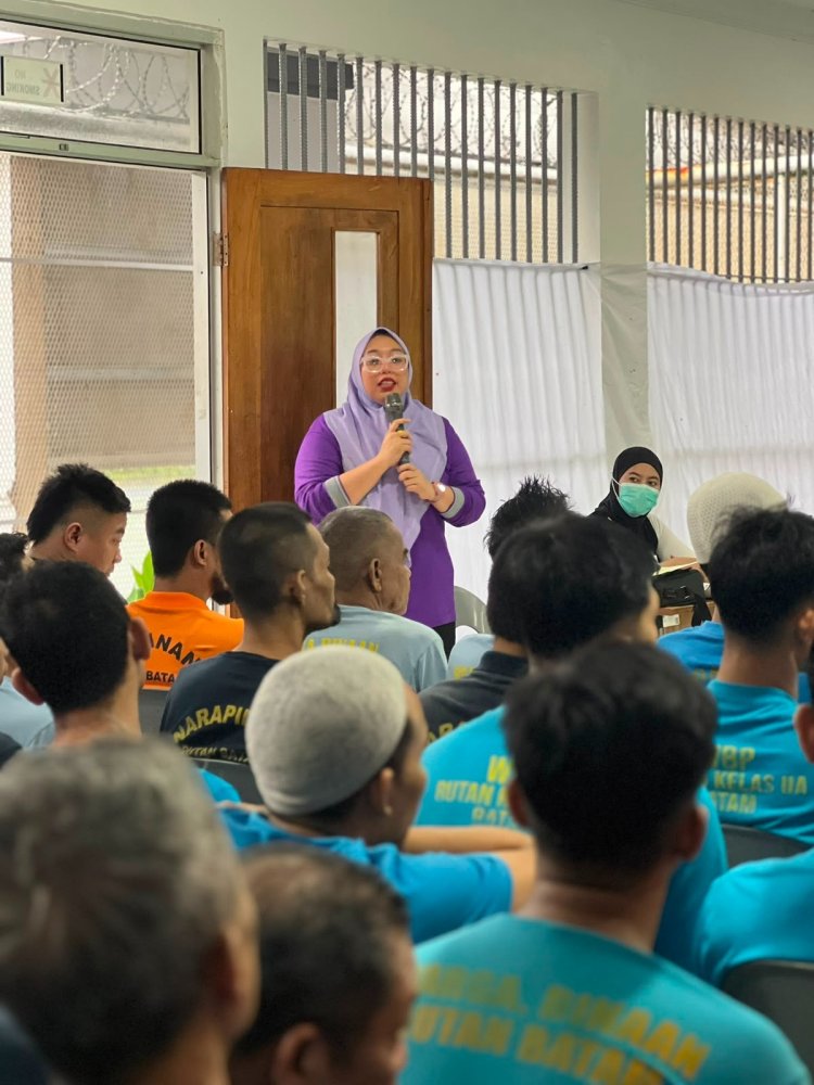 Waspada Ancaman Hantavirus, Rutan Batam Gandeng Dinas Kesehatan Berikan Edukasi kepada Warga Binaan