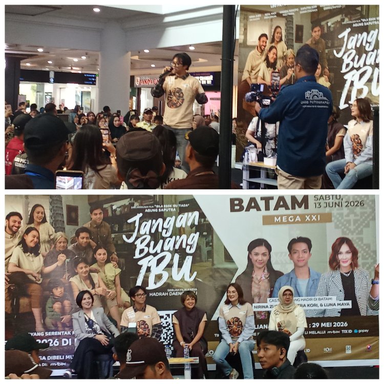Gala Premiere Film "Jangan Buang Ibu" Disambut Antusias Ribuan Warga Batam