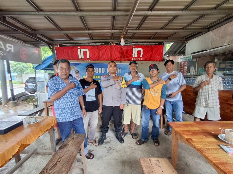 Minggu Kasih Kamtibmas Polsek Batu Ampar Ajak Warga Batu Merah Ciptakan Lingkungan Aman dan Kondusif
