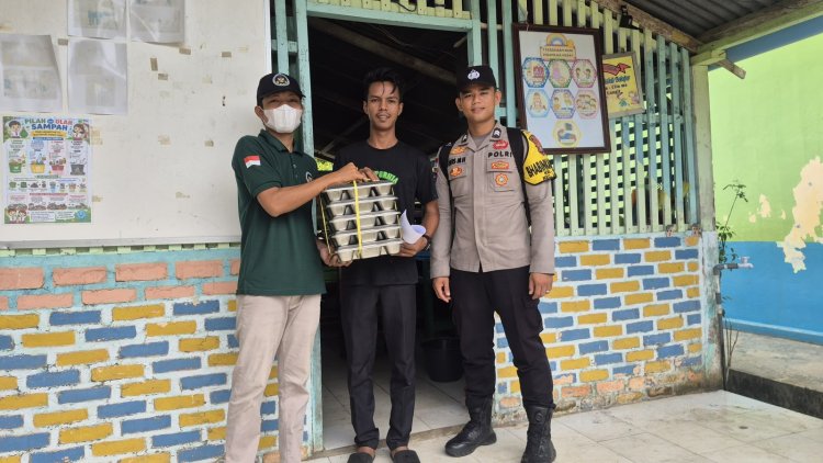 SPPG YKB Polres Lingga Salurkan 1.445 Porsi Makanan Bergizi Gratis kepada Pelajar dan Balita di Kecamatan Lingga