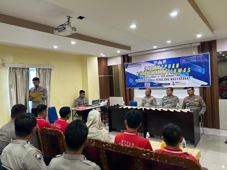 Ditbinmas Polda Kepri Gelar Lakatpuan Bhabinkamtibmas Polres Lingga 2026, Wujudkan Polisi Sebagai Penolong Masyarakat