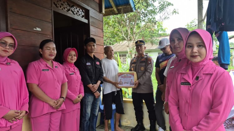 Menyambut Hari Bhayangkara ke-80, Polres Lingga Berbagi untuk Masyarakat