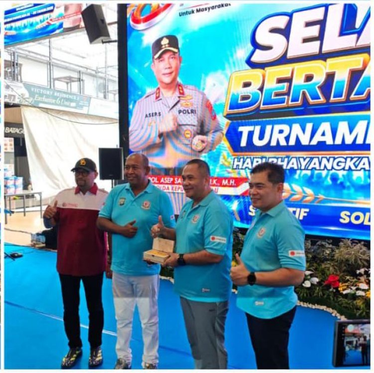 Kapolda Kepri Buka Turnamen Domino Kapolda Kepri Cup 2026, Nobar Piala Dunia dan Salurkan Bantuan Sosial Sambut Hari Bhayangkara Ke-80