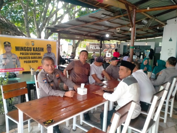 Polsek Sekupang Gelar Minggu Kasih Kamtibmas Presisi Kapolri, Perkuat Sinergi dan Serap Aspirasi Masyarakat